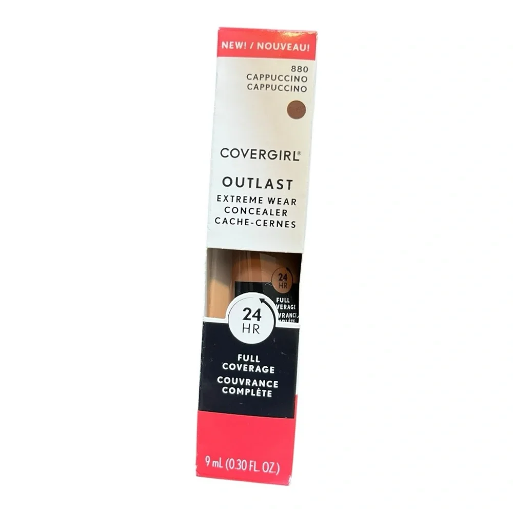 1 unopened Covergirl Outlast Extreme Wear Concealer shade 880 Cappuccino